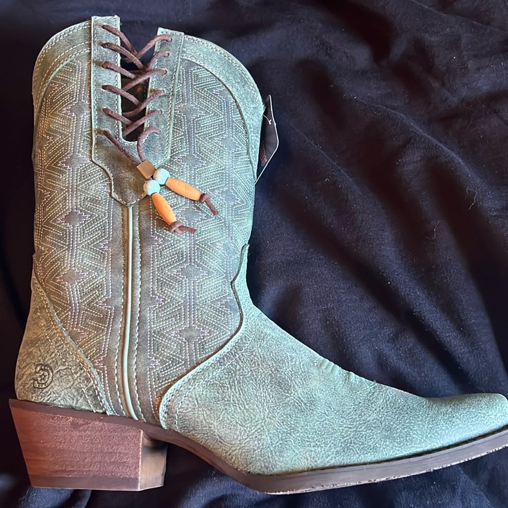 Brand New Turquoise Durango Western Boots